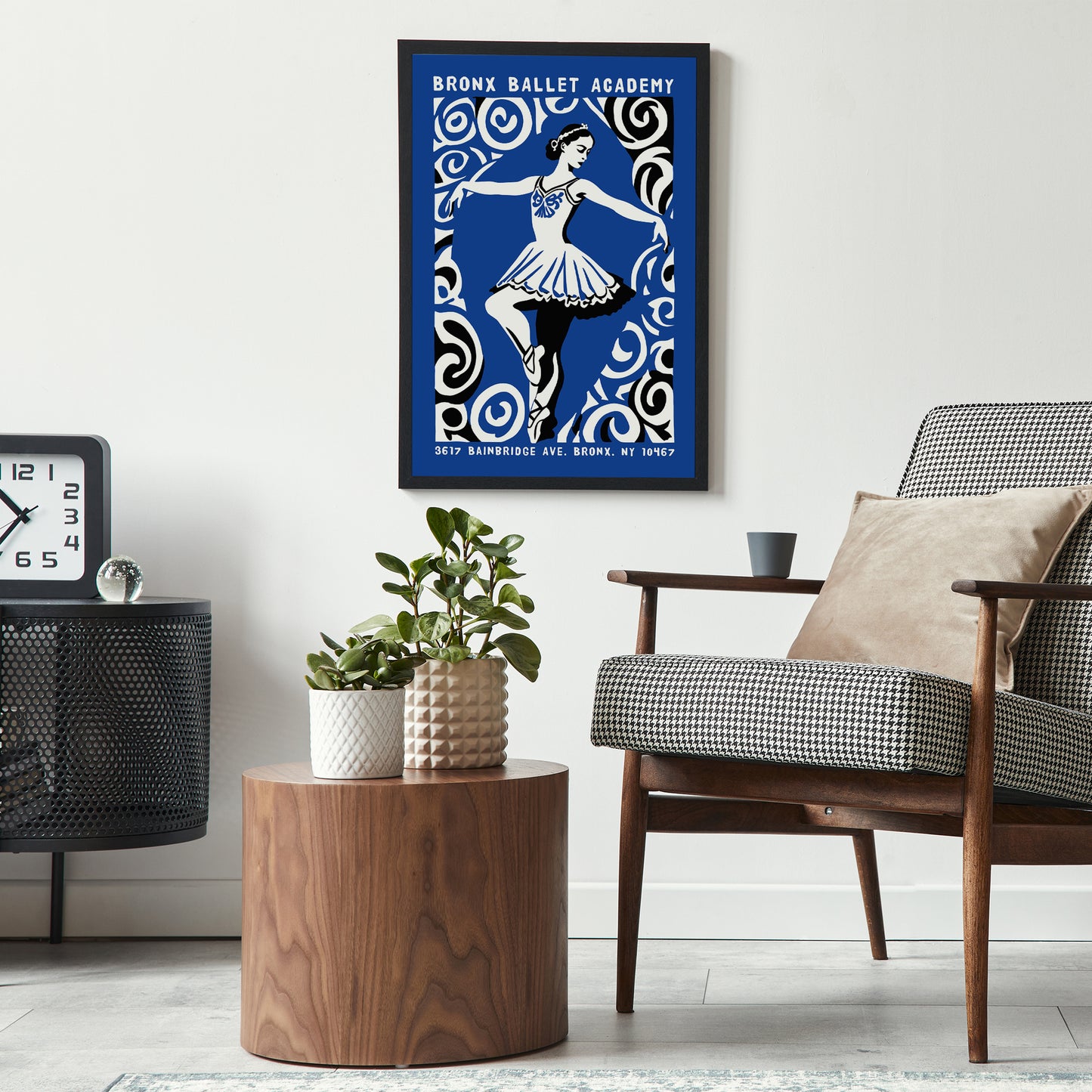 Vintage Bronx Ballet Academy Poster