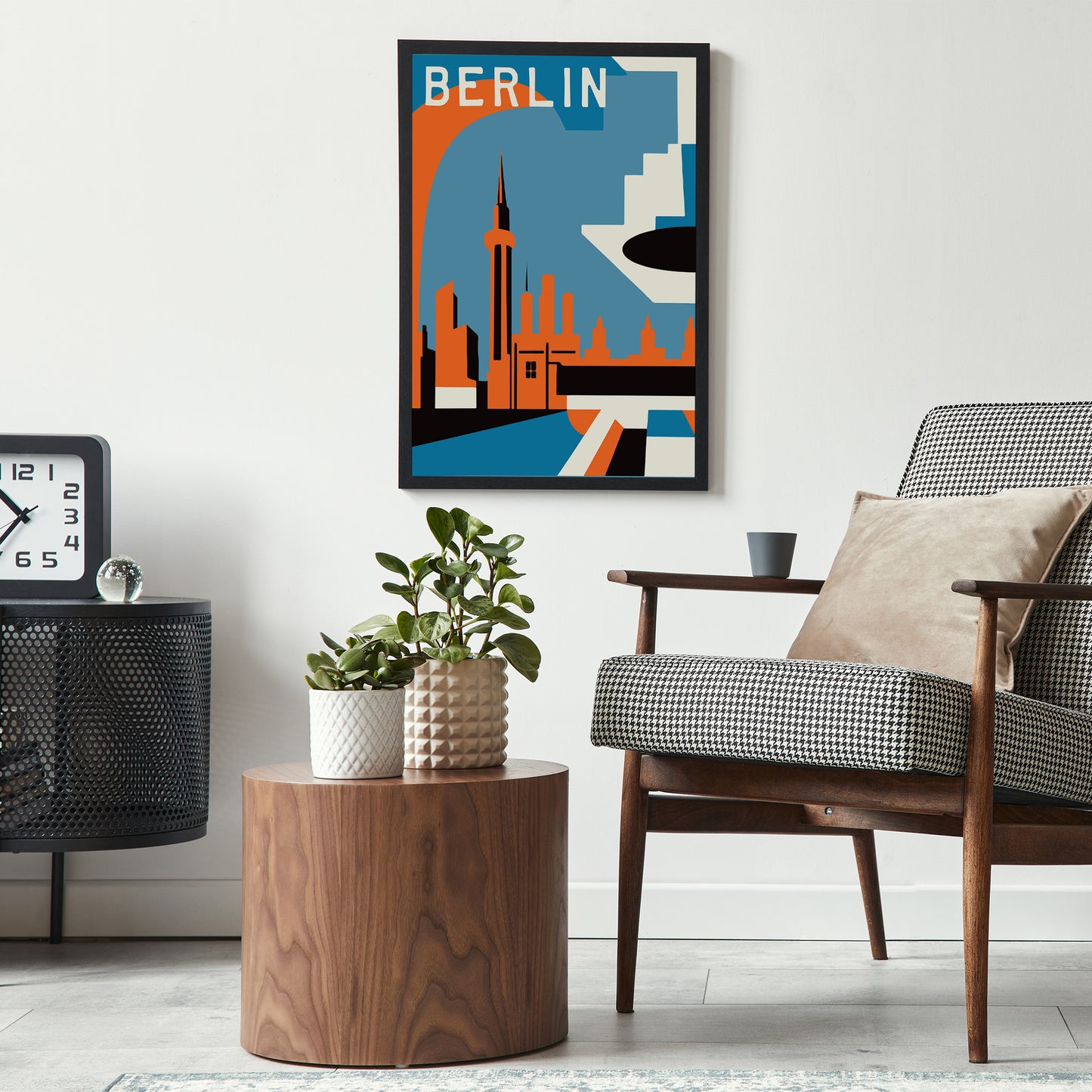 Berlin Minimalist Travel Poster