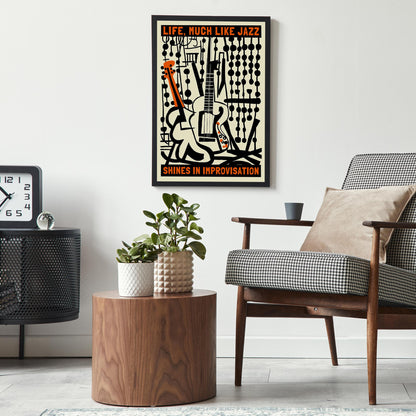 Jazz Improvisation Wall Art