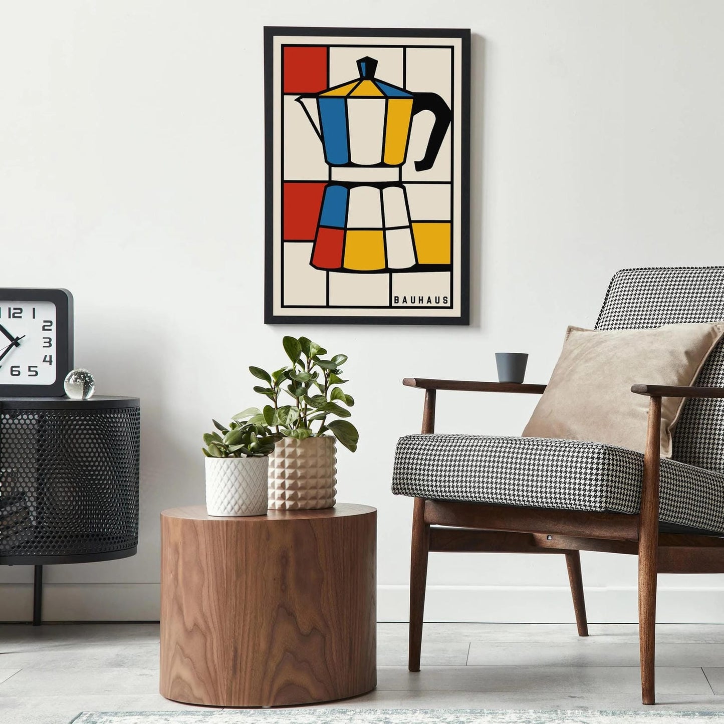 Coffee Pot Bauhaus Style Art Print