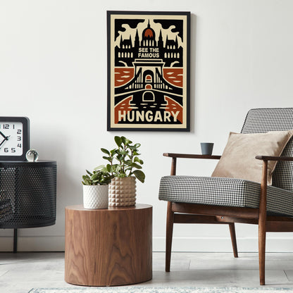 Hungary Travel Poster Print