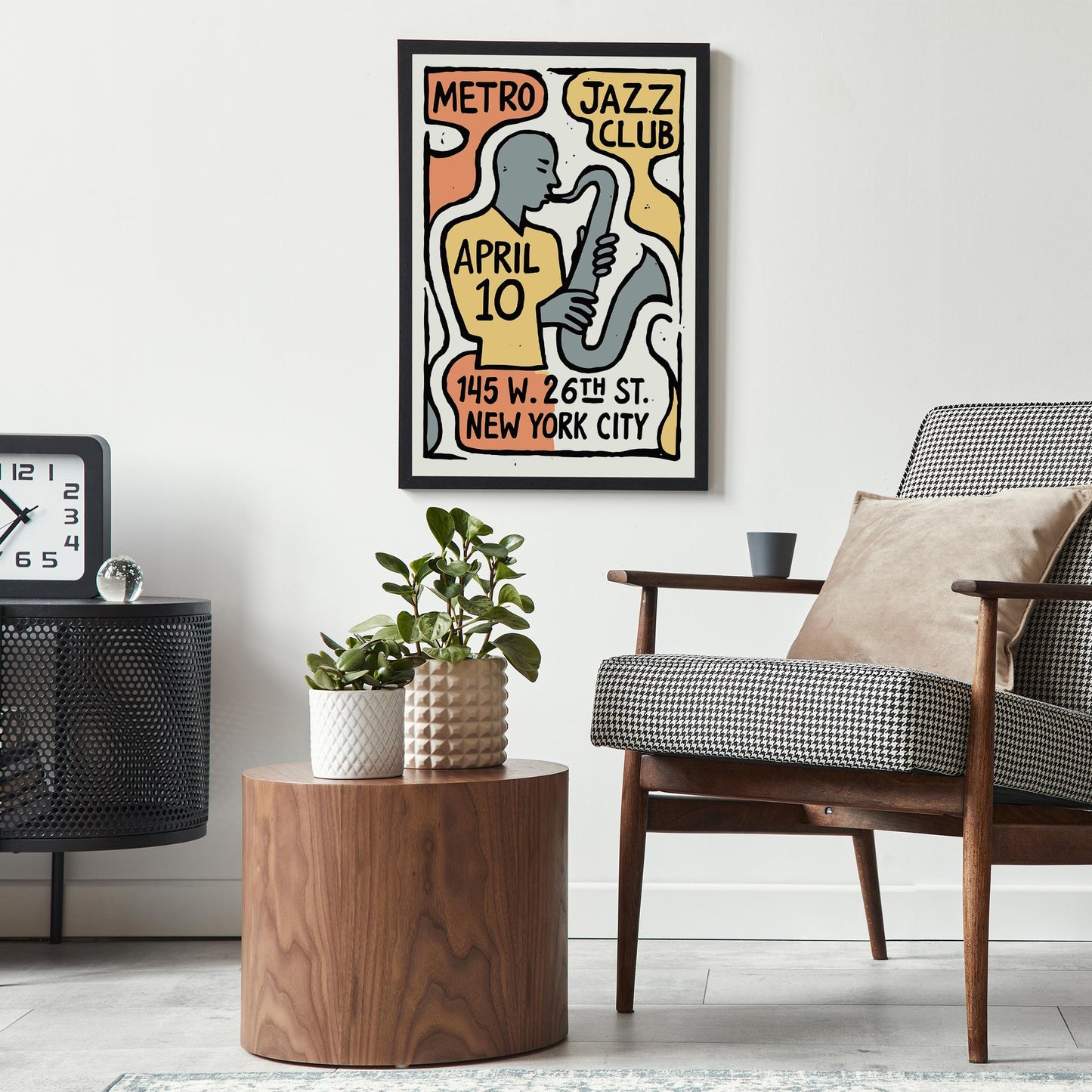 Metro Jazz Club Poster