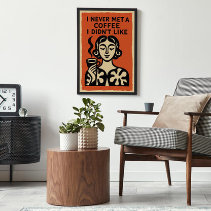Coffee Lover Art Print
