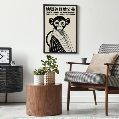 Jigokudani Monkey Park Print