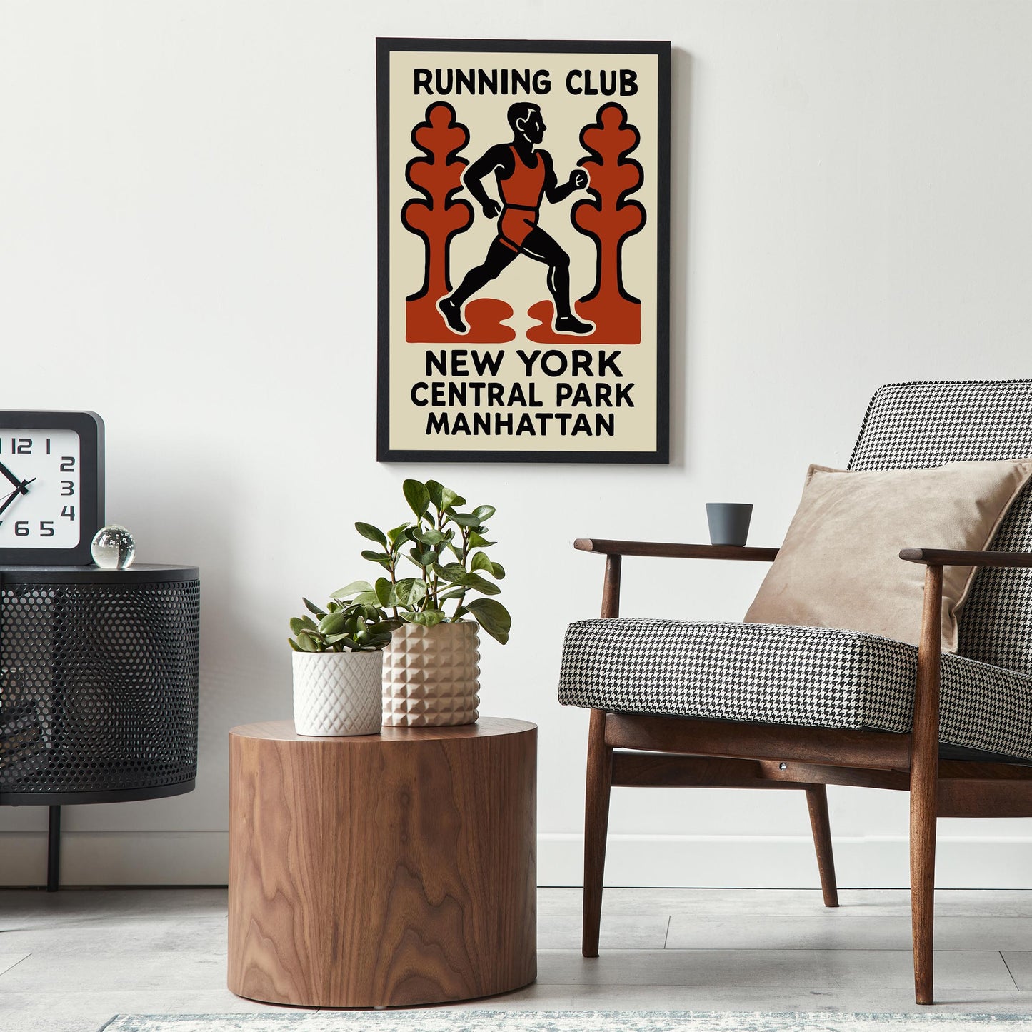 Running Club Manhattan Poster