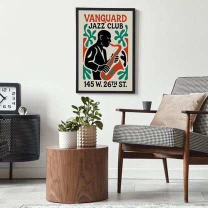 Vanguard Jazz Club Poster