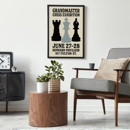 Chess Grandmaster Poster