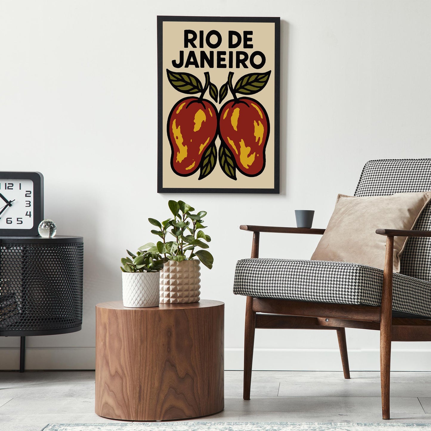 Rio De Janeiro Mango Poster