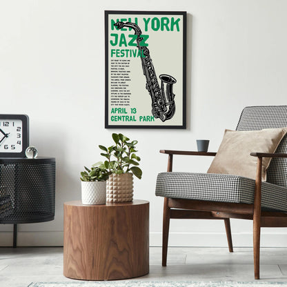 New York Jazz Festival Poster