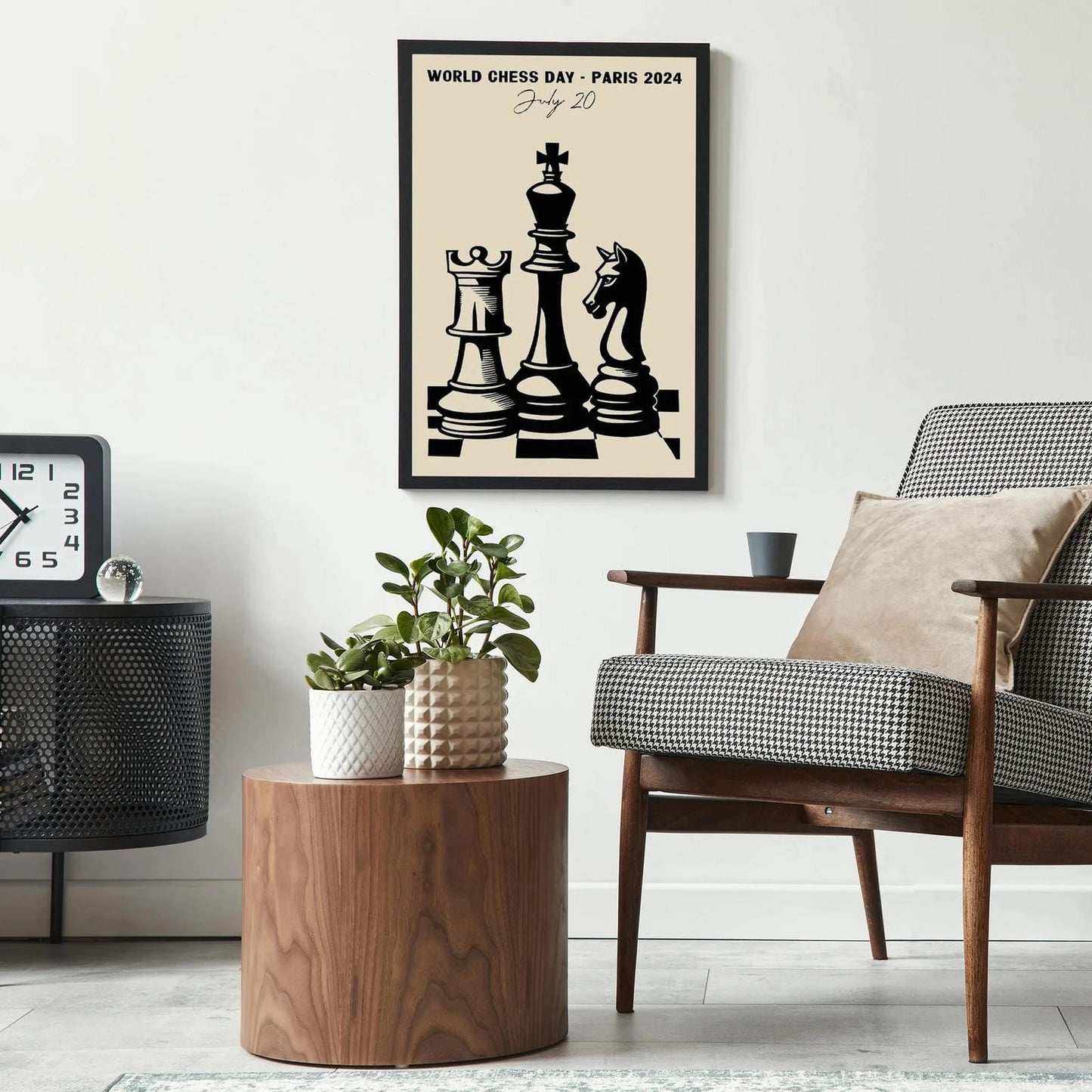 World Chess Day Paris 2024 Poster