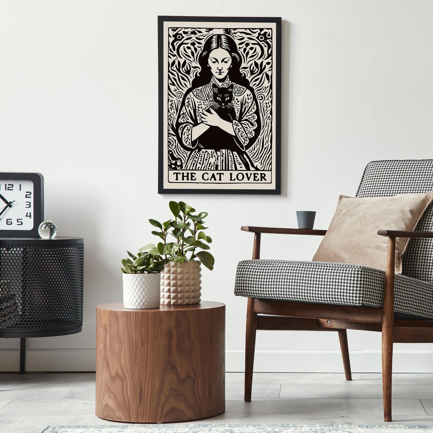 Cat Lover Art Print