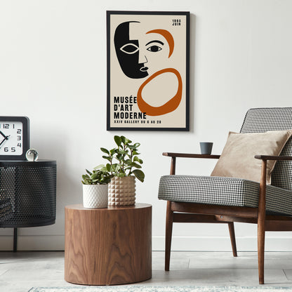 Modern Cubism Exhibition Art Print