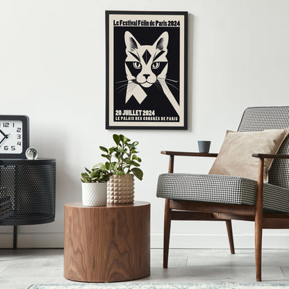 French Cat Exhibition 2024 Poster