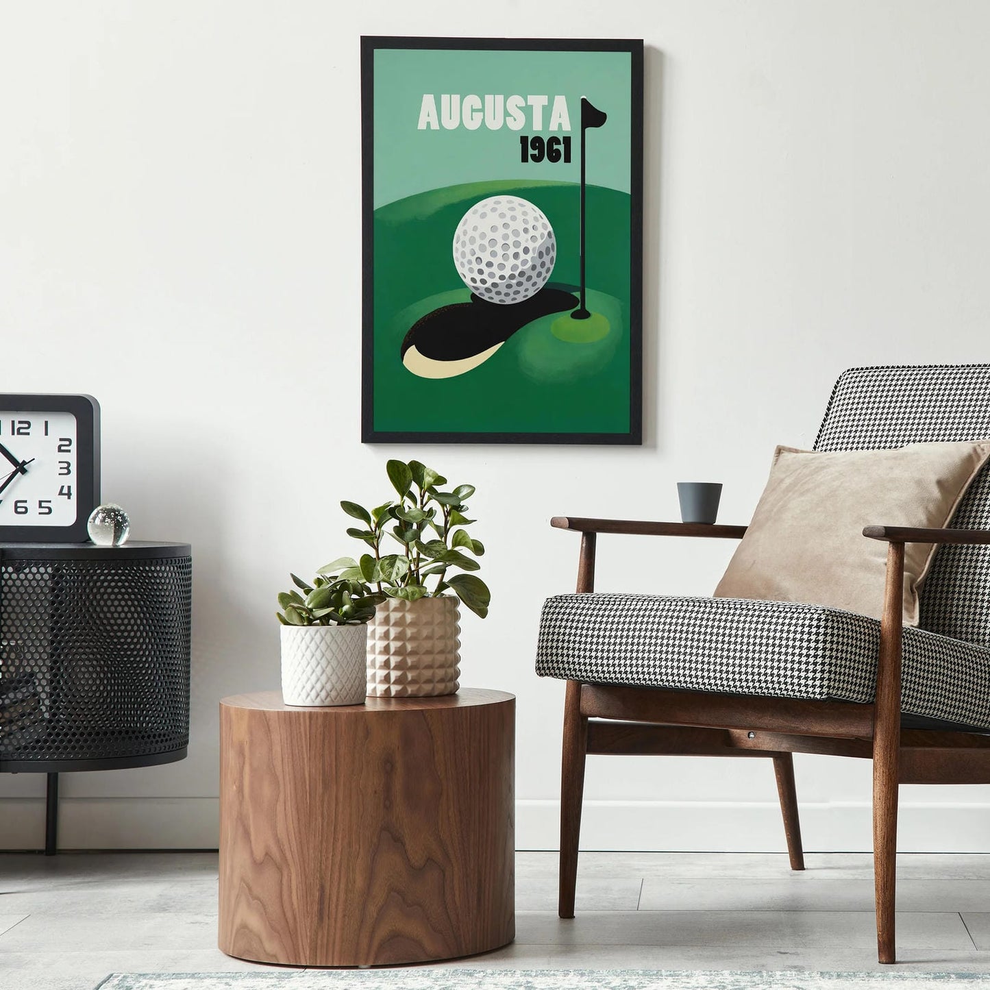 Augusta 1961 Golfing Poster
