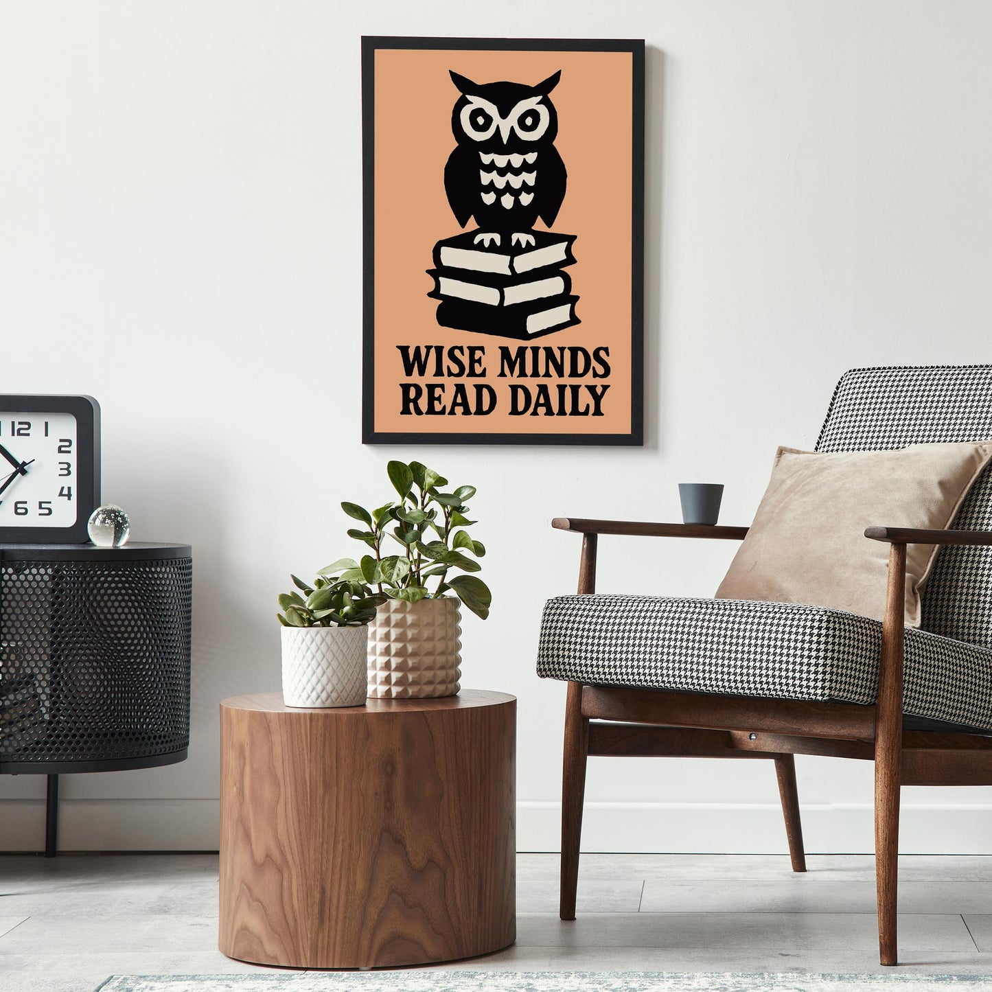 Wise Owl Poster Print