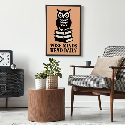 Wise Owl Poster Print