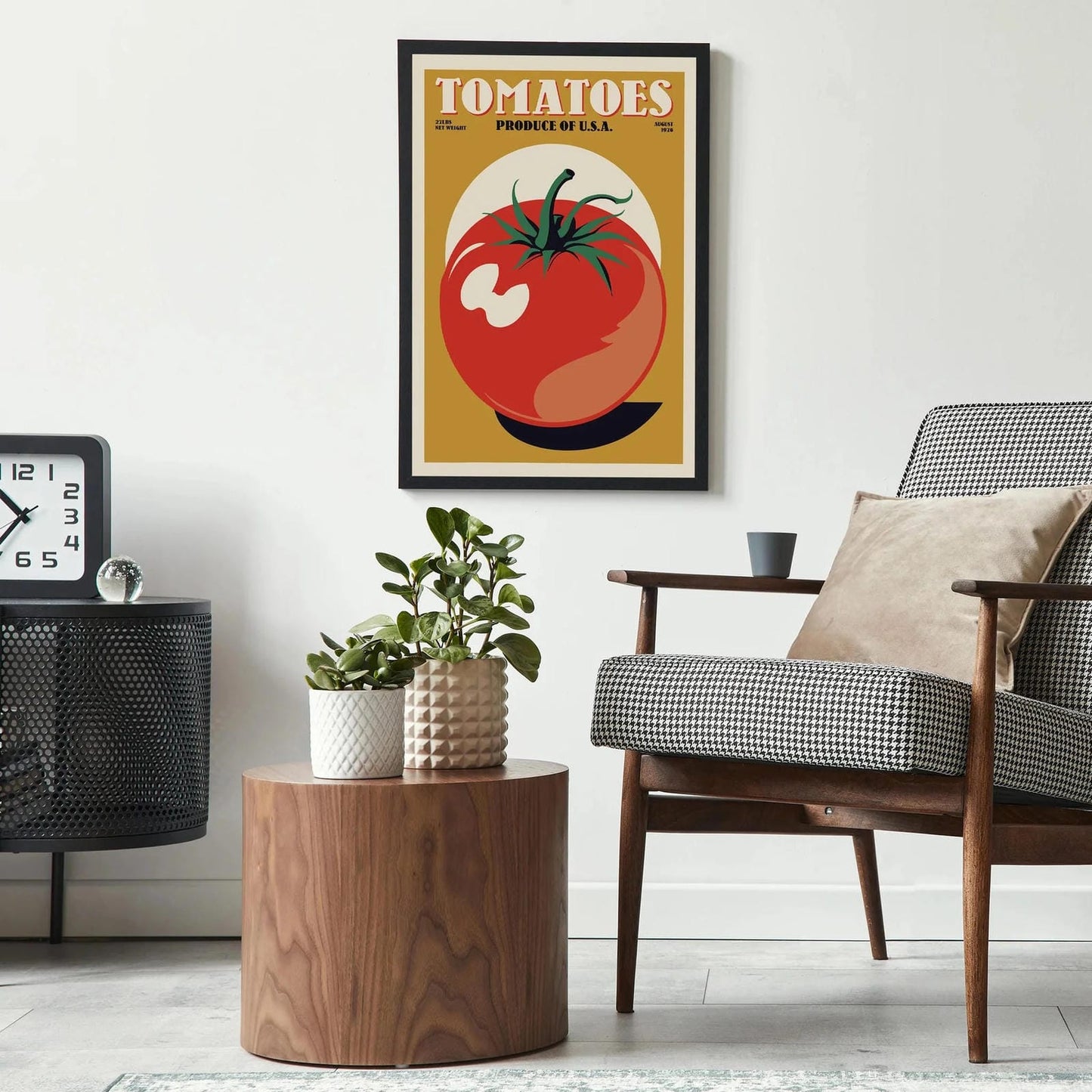 Vintage Tomatoes Produce Poster
