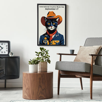 International Country Music Day Poster