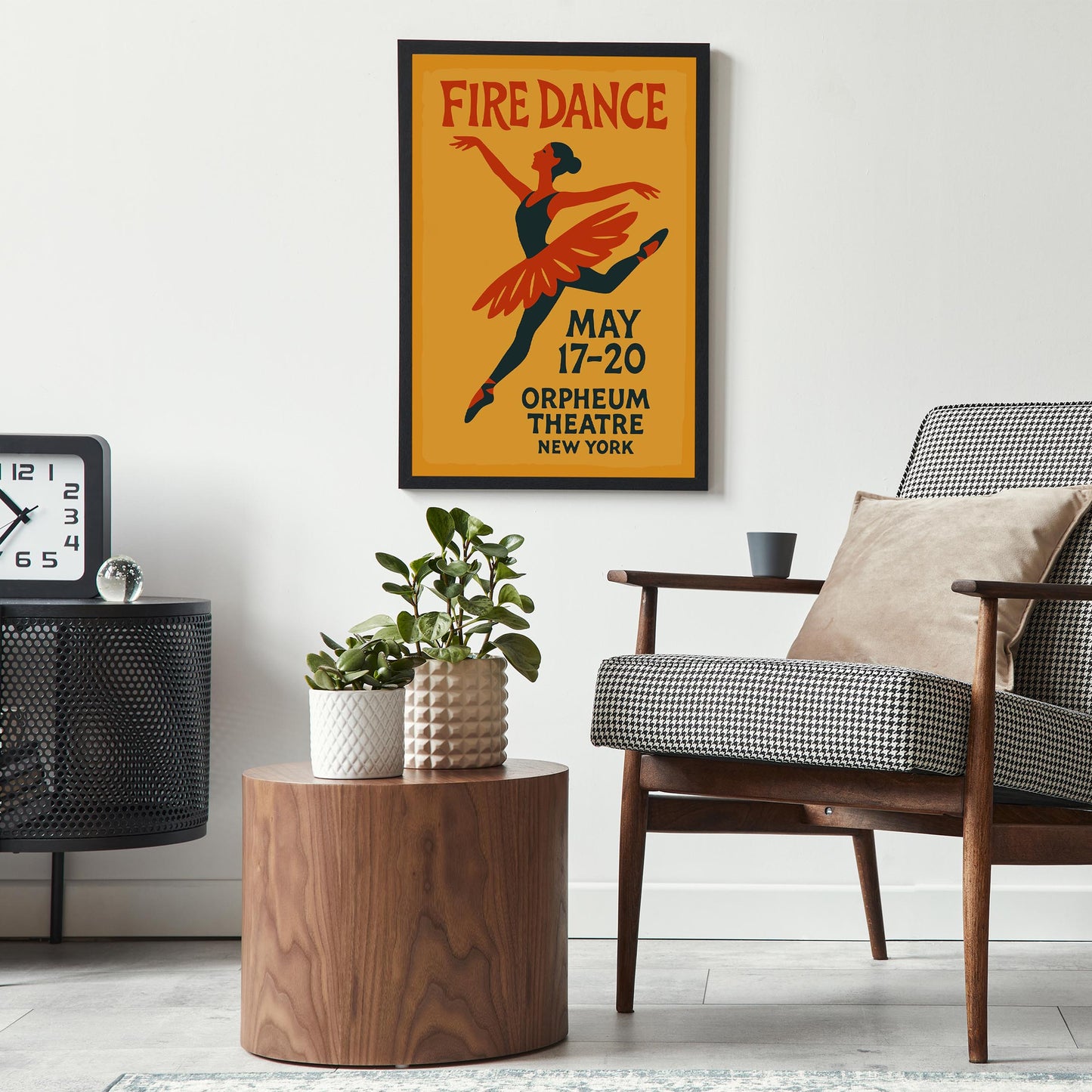 Fire Dance Poster Print