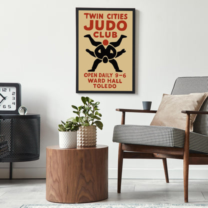 Twin Cities Judo Club Poster