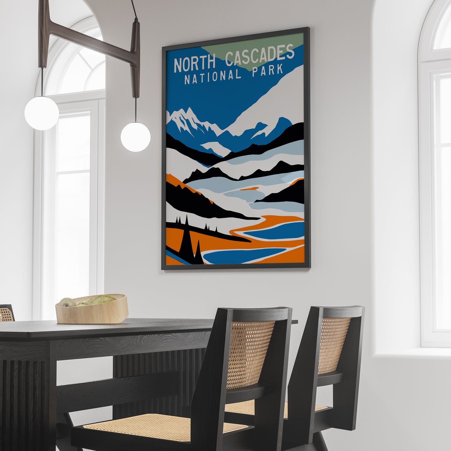 North Cascades National Park Poster