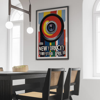 NYC 1998 Film Festival Poster