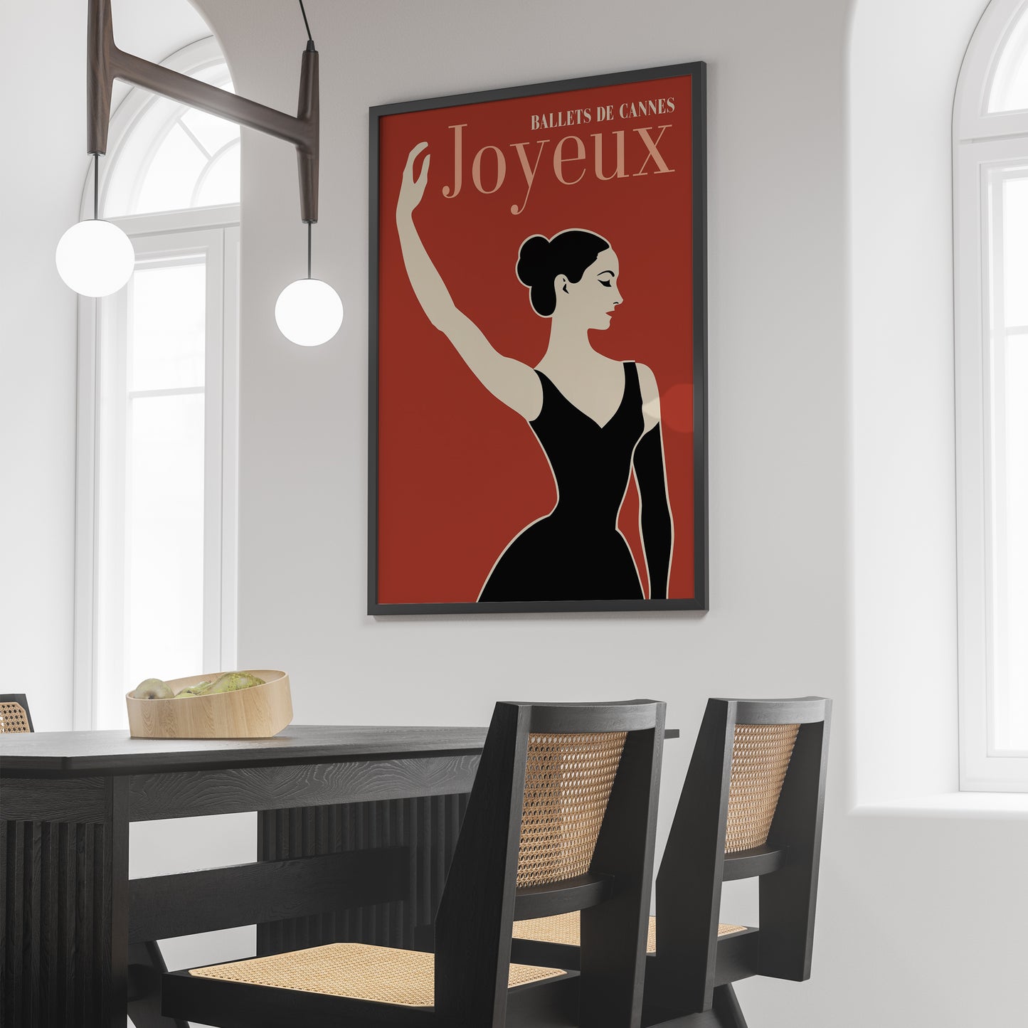 Ballets De Cannes Joyeux Poster