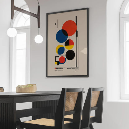 Bauhaus Circles Exhibition Poster