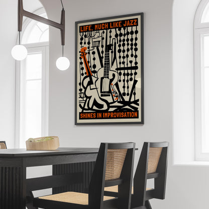 Jazz Improvisation Wall Art