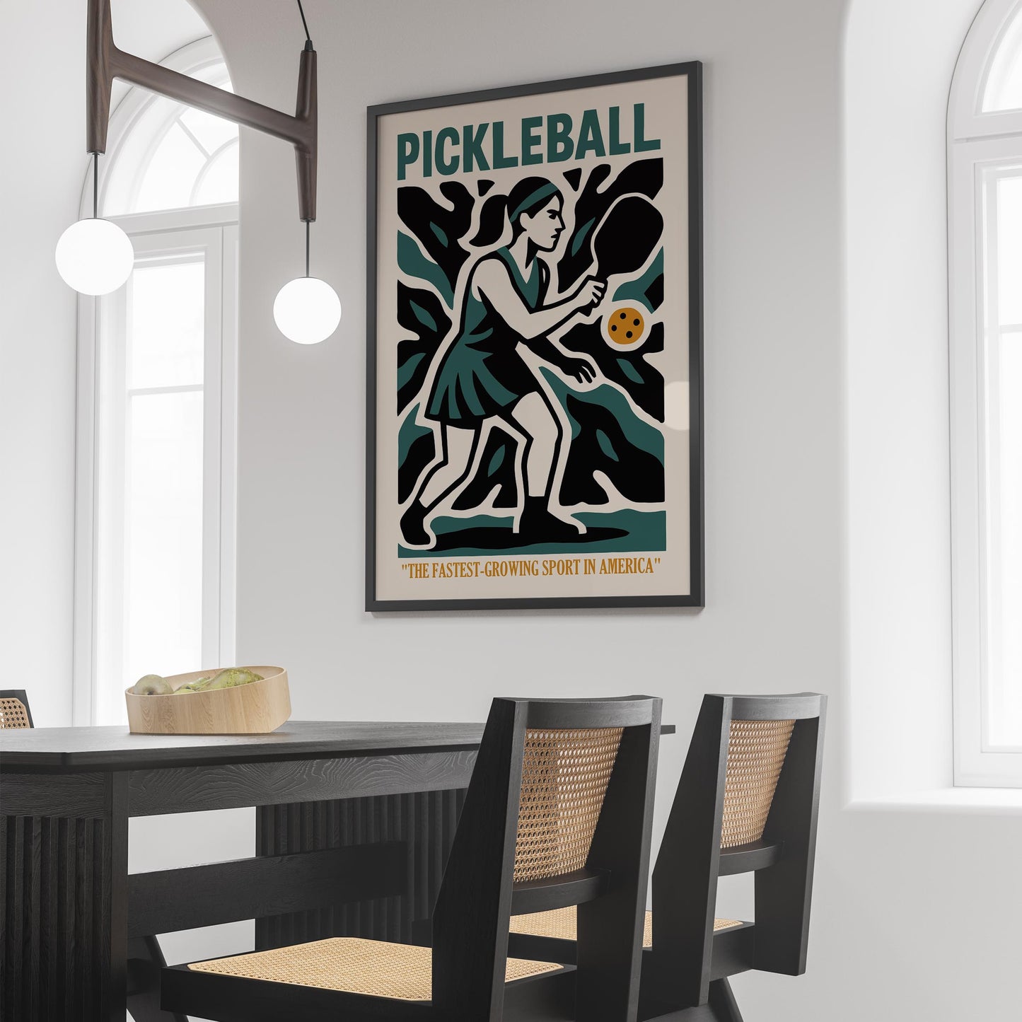 Pickleball Sport Poster