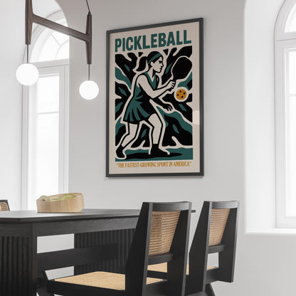 Pickleball Sport Poster