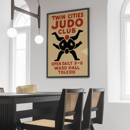 Twin Cities Judo Club Poster