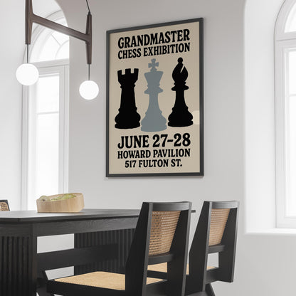 Chess Grandmaster Poster