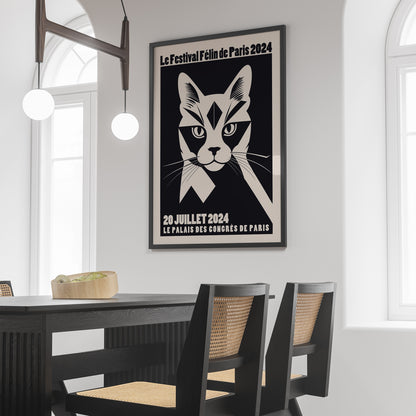 French Cat Exhibition 2024 Poster