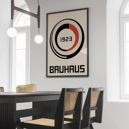 Bauhaus 1923 Circle Poster