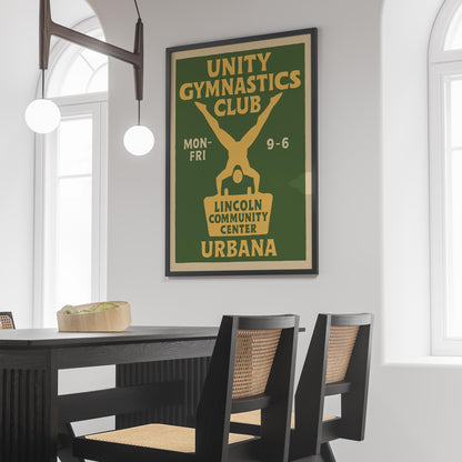 Unity Gymnastics Club Poster