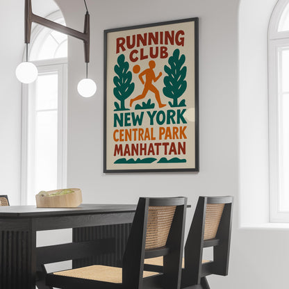 Running Club NYC Print