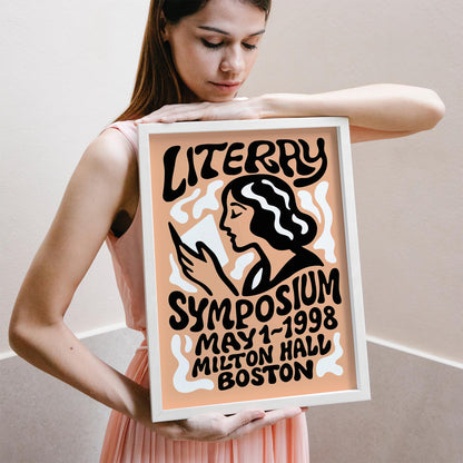 Literary Symposium Poster Print
