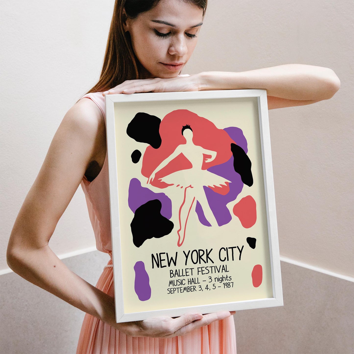 NYC Ballet Festival Art Print