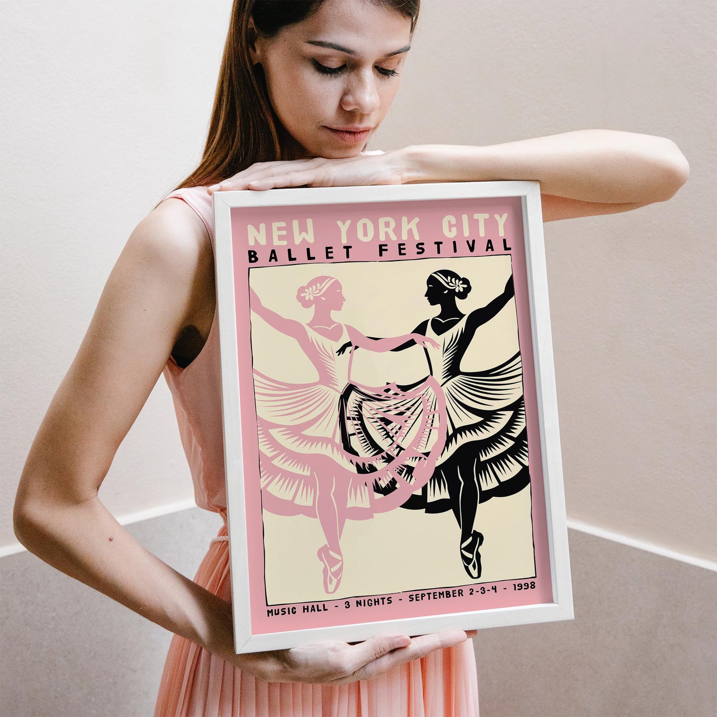 NYC Ballet Festival 1957 Poster Print