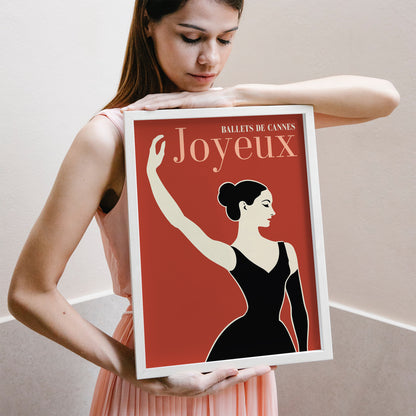 Ballets De Cannes Joyeux Poster