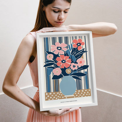 Bouquet of Flowers by Wild Fever Studio Art Print