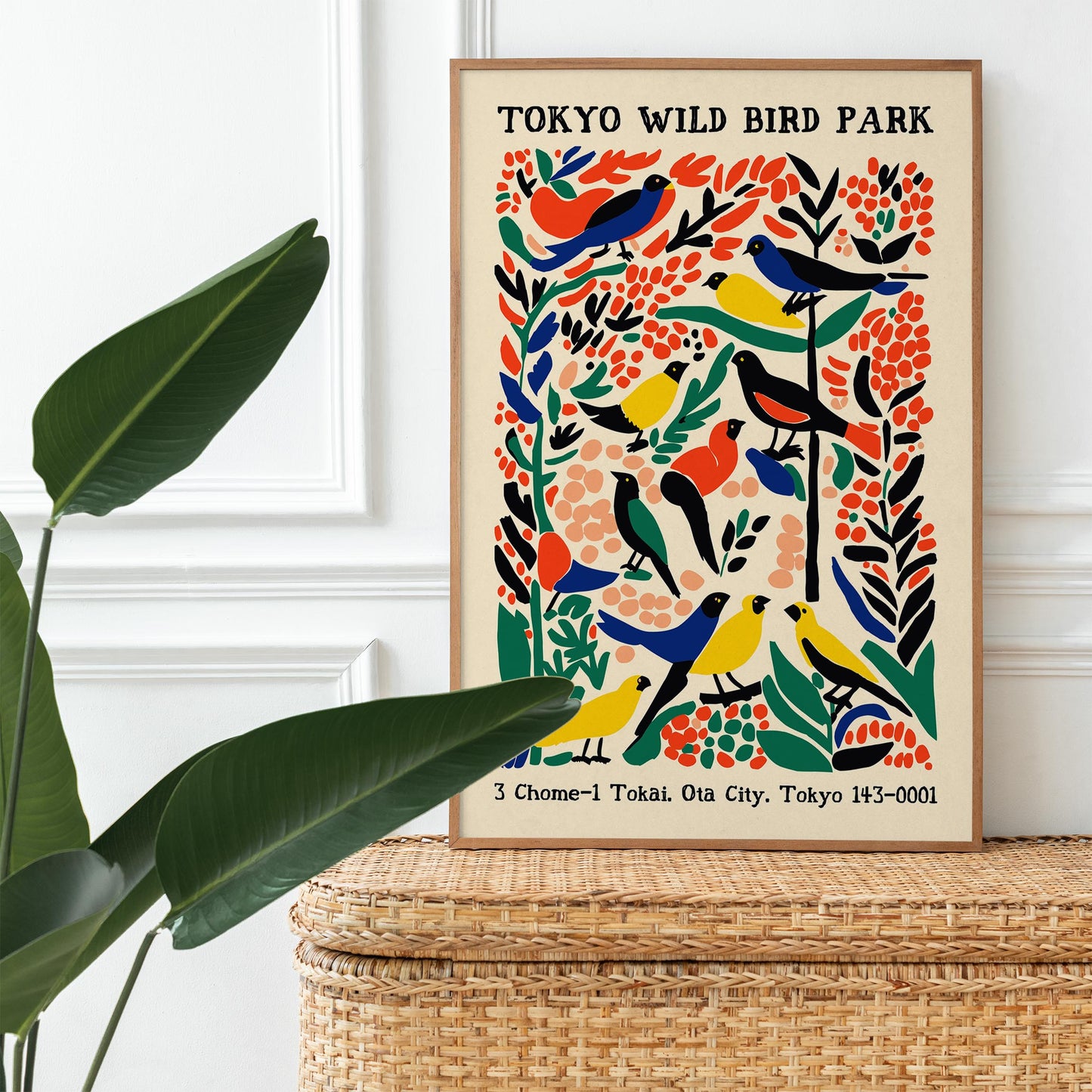 Tokyo Wild Bird Park Poster
