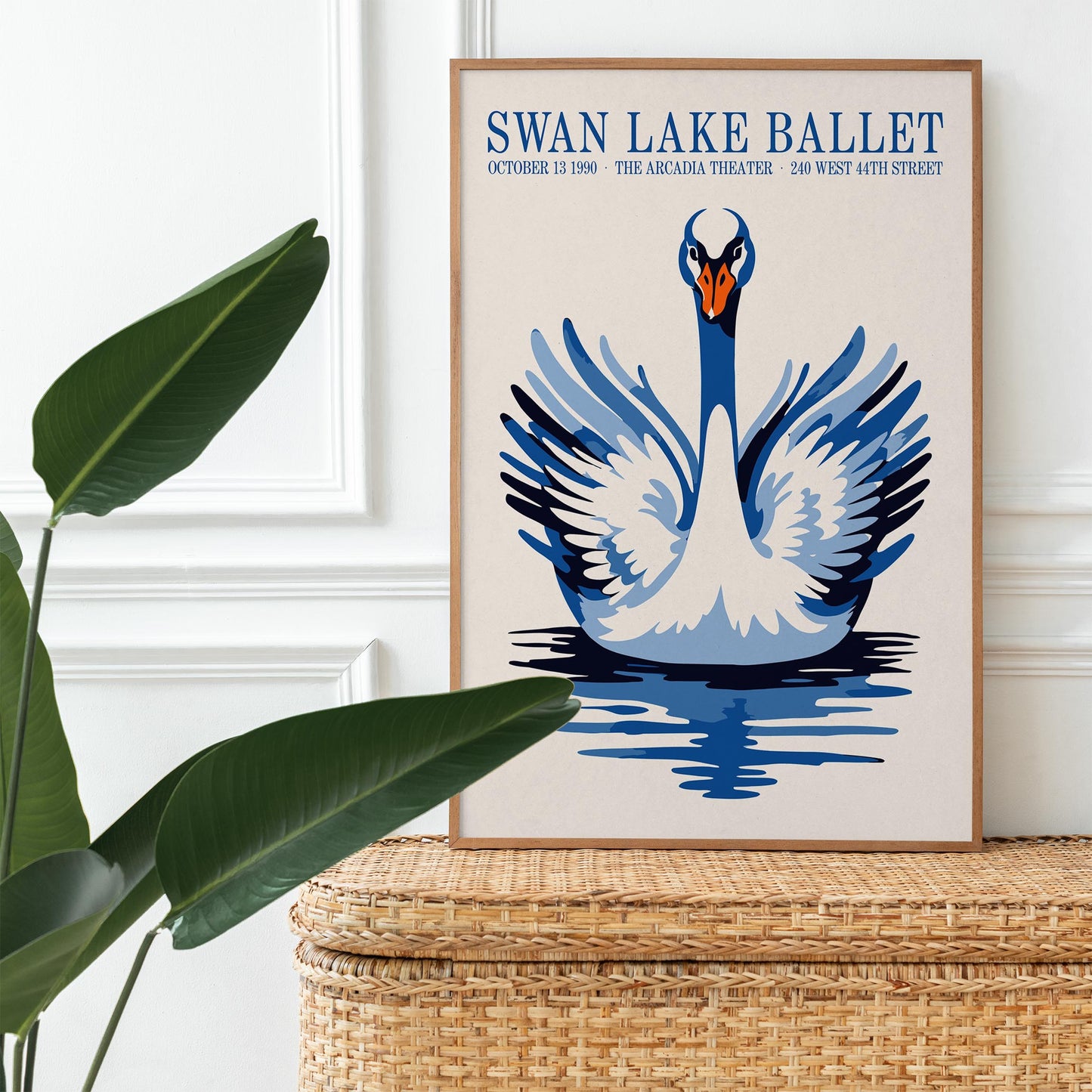Swan Lake Ballet Poster