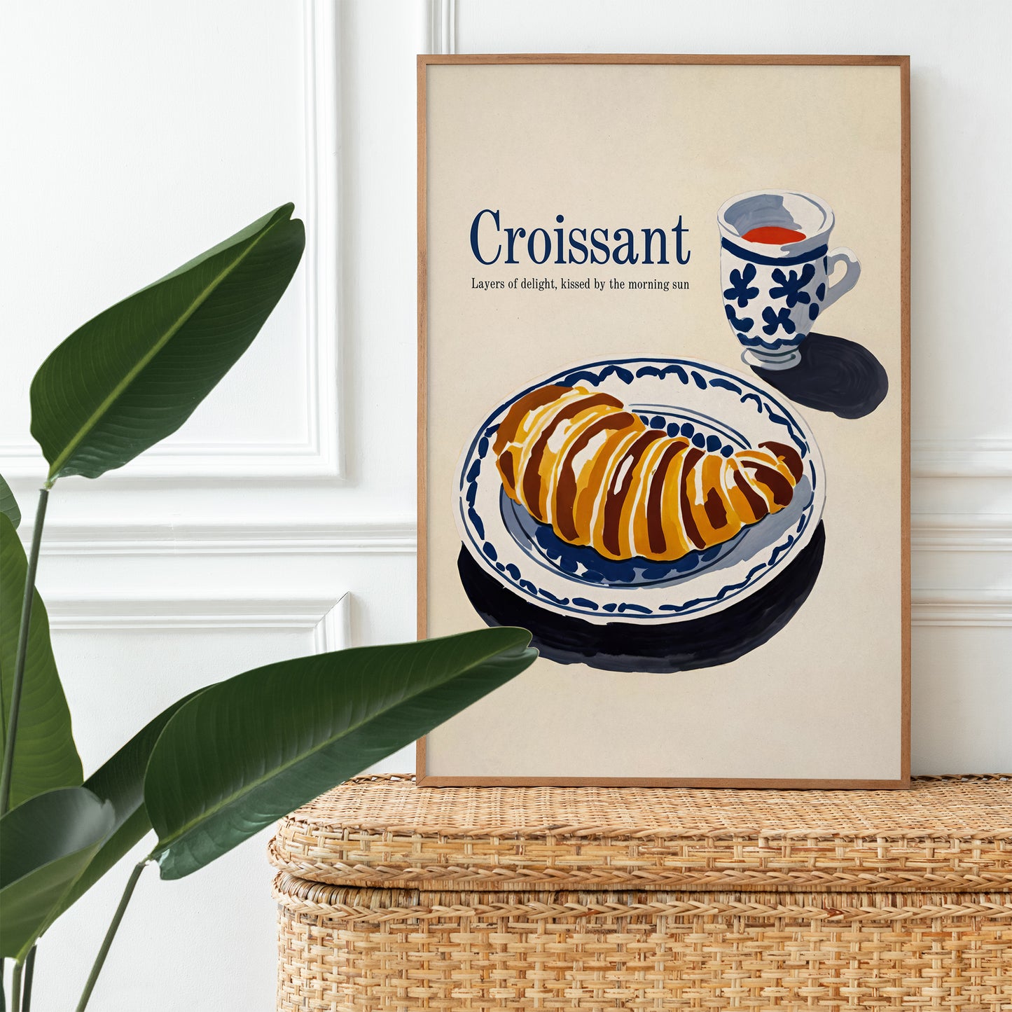 Croissant French Art Print