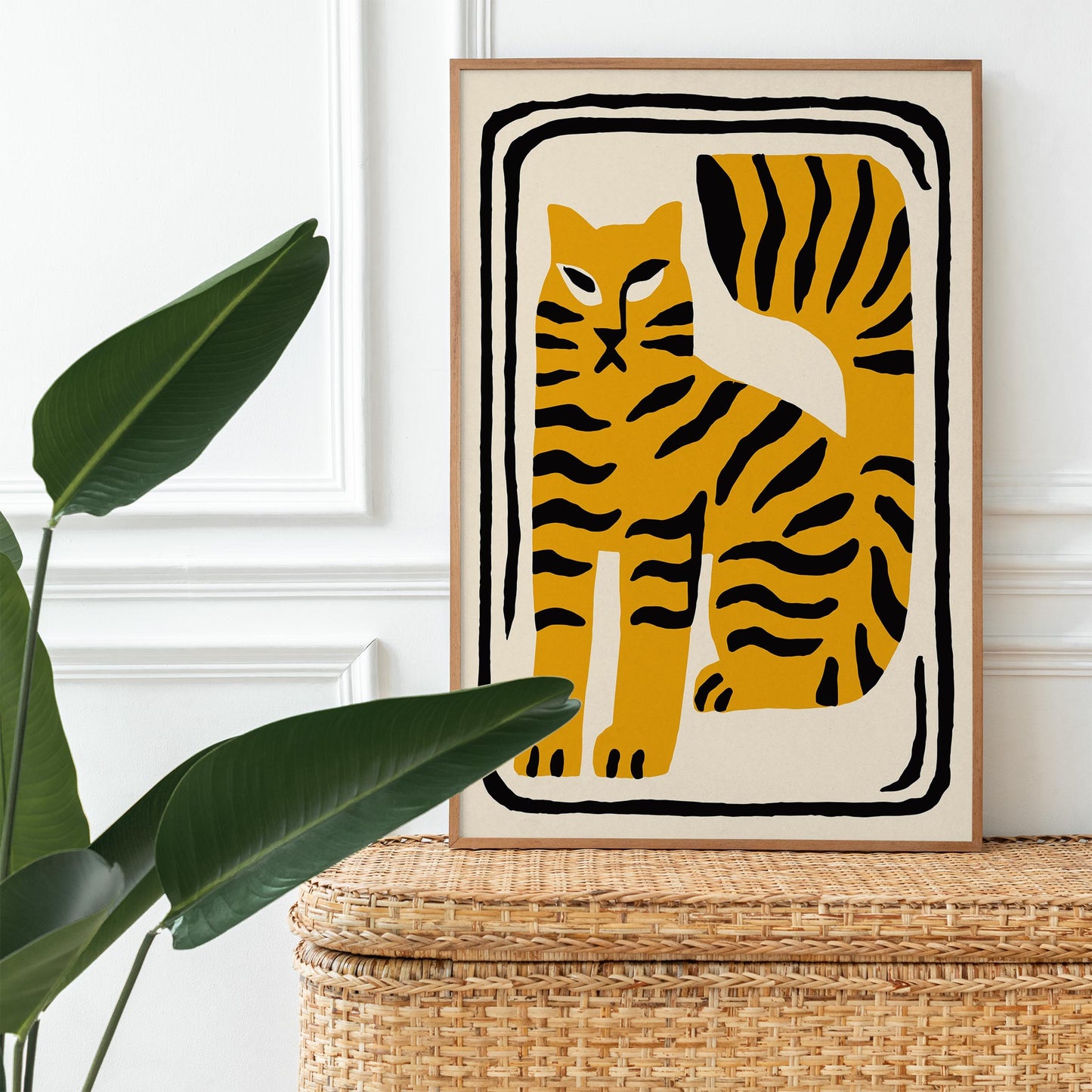 Bold Tiger Wall Art