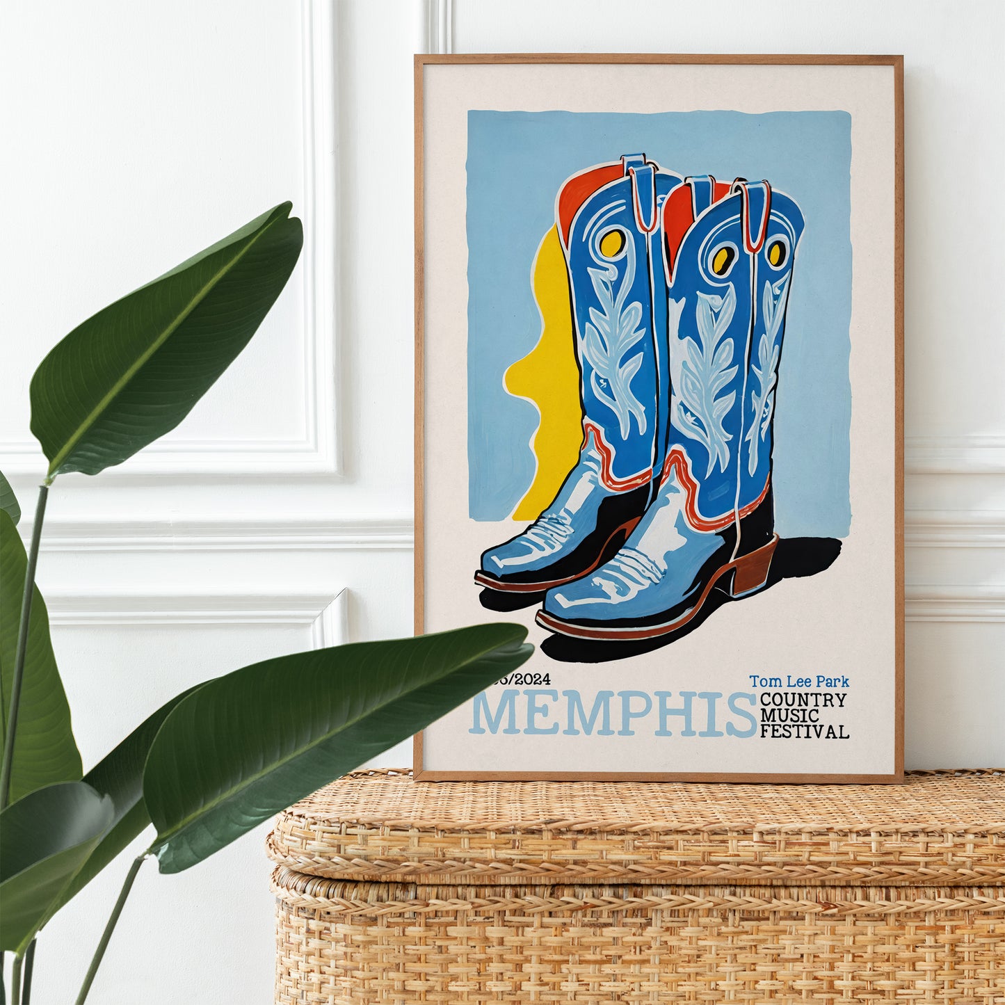 Memphis Country Music Festival Print