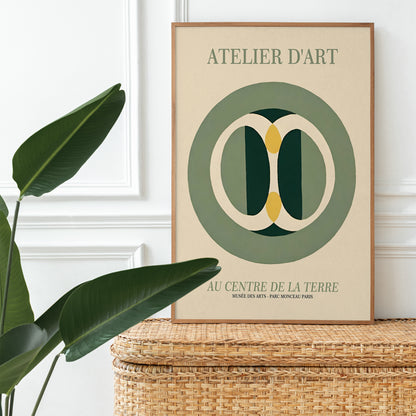 Atelier D'Art Paris Exhibition Poster