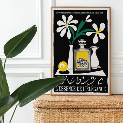 Floral Parisian Fragrance Wall Art