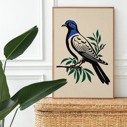 Dove Bird Peace Art Print 2025